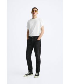 Zara   slim-fit comfort jeans , Цвет: Черный, Размер: EU 38 (US 30)