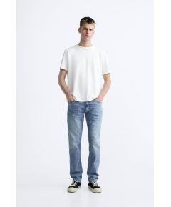 Zara Узкие джинсы slim fit, Цвет: Синий, Размер: EU 38 (US 30)