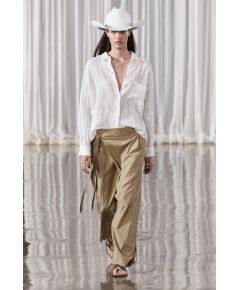 Zara Коллекция zw pareo trousers , Цвет: Коричневый, Размер: XS