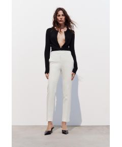 Zara Брюки jogger-waist , Цвет: Белый, Размер: XS