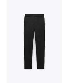 Zara Брюки с завышенной талией jogger-waist , Цвет: Черный, Размер: XS