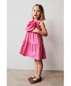 Zara Платье из цветочного поплина , Цвет: Розовый, Размер: 1½ лет (86 см)