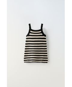 Zara Платье из полосатого трикотажа , Цвет: multicolor, Размер: 1½ лет (86 см)