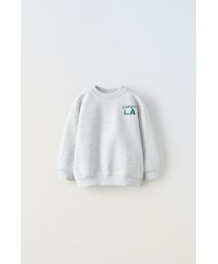 Zara Вышитая картa лос-анджелеса, Цвет: Серый, Размер: 1½ лет (86 см)