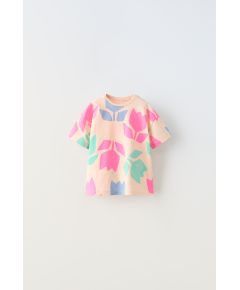 Zara Напечатанная футболка , Цвет: multicolor, Размер: 1½ лет (86 см)