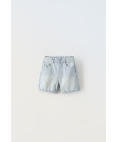 Zara Джинсовые бермуды в полоску , Цвет: multicolor, Размер: 1½ лет (86 см)