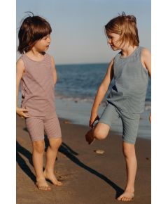 Zara Timelesz - полосатый рибоночный комплект , Цвет: Розовый, Размер: 1½ лет (86 см)