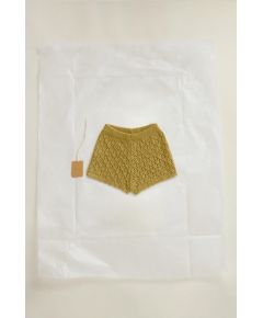 Zara Timelesz - бермуды из открытого вязаного хлопка , Цвет: Зеленый, Размер: 1½ лет (86 см)