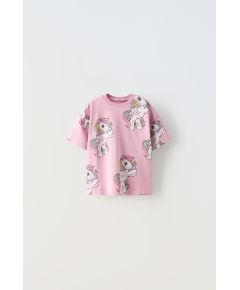 Zara Футболка с принтом my little pony® , Цвет: Розовый, Размер: 1½ лет (86 см)