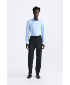 Zara Рубашка stretch shirt , Цвет: Синий, Размер: S (US S)