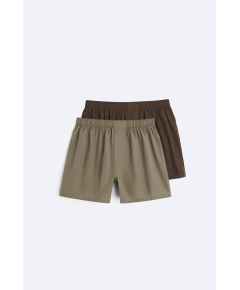 Zara Pack of 2 contrast poplin boxers , Цвет: С принтом, Размер: M