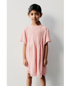 Zara Платье с эластичной текстурой , Цвет: Розовый, Размер: 1½ лет (86 см)