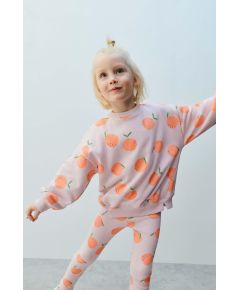 Zara Пленый трикотажный свитшот , Цвет: Пурпурный, Размер: 1½ лет (86 см)