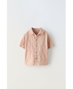 Zara Рубашка с рисунком в виде жаккарда , Цвет: Розовый, Размер: 1½ лет (86 см)