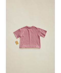 Zara Timelesz - футболка из хлопка с низким швом на плече , Цвет: Розовый, Размер: 1½ лет (86 см)