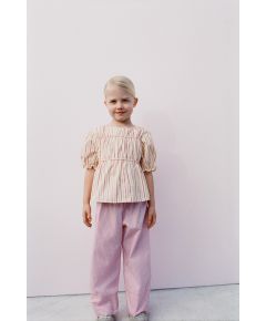 Zara Рубашка из полосатого поплина , Цвет: Розовый, Размер: 1½ лет (86 см)