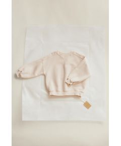 Zara Timelesz - толстовка с контрастным швом , Цвет: Бежевый, Размер: 1½ лет (86 см)