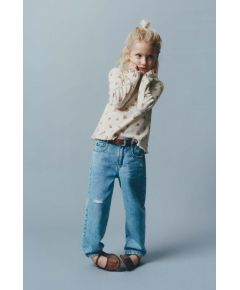 Zara Open knit футболка , Цвет: Бежевый, Размер: 1½ лет (86 см)