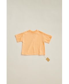 Zara Timelesz – футболка из хлопка с низкими плечевыми швами , Цвет: Оранжевый, Размер: 1½ лет (86 см)