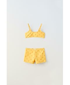 Zara  6-14 лет / комплект бикини surf sun , Цвет: Жёлтый, Размер: 6-7 лет (120 см)