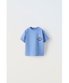 Zara Футболка isla bella print , Цвет: Синий, Размер: 1½ лет (86 см)