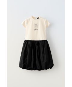 Zara Платье с короткими рукавами и круглым вырезом, Цвет: multicolor, Размер: 13-14 лет (164 см)