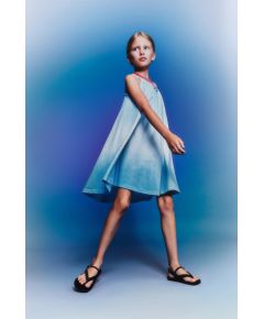 Zara   deep-dye dress , Цвет: Синий, Размер: 6 лет (116 см)