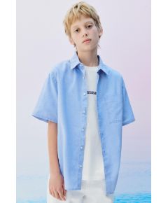 Zara Футболка с лозунгом в вырезанном стиле , Цвет: Белый, Размер: 6-7 лет (120 см)