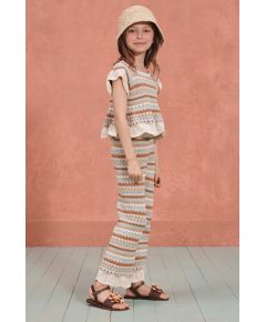 Zara Полосатый трикотажный топ - лимитированное издание , Цвет: С принтом, Размер: 6-7 лет (120 см)