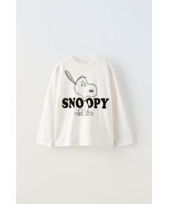 Zara Футболка snoopy peanuts™ , Цвет: Белый, Размер: 6-7 лет (120 см)