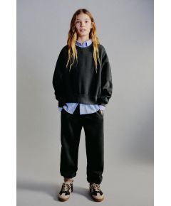 Zara Свитшот с капюшоном faded jogging , Цвет: Серый, Размер: 6-7 лет (120 см)