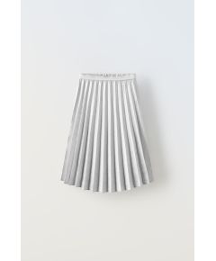 Zara  раздел pleated skirt , Цвет: Металлик, Размер: 6 лет (116 см)