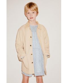 Zara Платье с принтом , Цвет: Синий, Размер: 6-7 лет (120 см)