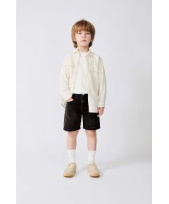 Zara Джинсовые бермуды с разрывами , Цвет: Черный, Размер: 1½ лет (86 см)