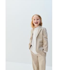 Zara Пиджак со вставкой комфортного кроя , Цвет: Бежевый, Размер: 1½ лет (86 см)