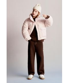 Zara Пуховик nylon puffer , Цвет: Розовый, Размер: 6-7 лет (120 см)