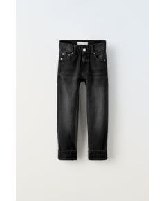 Zara Джинсы original fit denim trousers , Цвет: Черный, Размер: 6 лет (116 см)