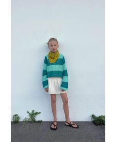 Zara Свитер с полосатым узором , Цвет: Синий, Размер: 6-7 лет (120 см)