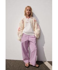 Zara Футболка с кордовым вышиванием , Цвет: Белый, Размер: 6-7 лет (120 см)