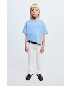 Zara   true neutrals heavy weight t-shirt , Цвет: Синий, Размер: 6-7 лет (120 см)