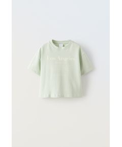 Zara  тяжелую футболку san francisco , Цвет: Зеленый, Размер: 6-7 лет (120 см)