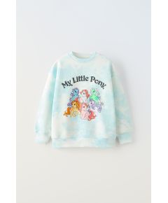 Zara   my little pony® tie-dye sweatshirt , Цвет: Белый, Размер: 6-7 лет (120 см)