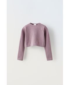 Zara Seamless crop top , Цвет: Пурпурный, Размер: S