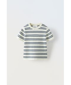 Zara Полосатая трикотажная футболка , Цвет: multicolor, Размер: 6-7 лет (120 см)