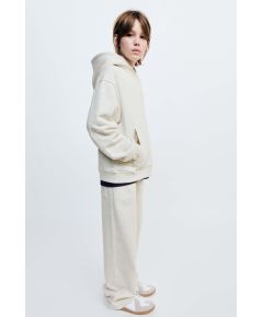 Zara Худи с вышивкой true neutrals , Цвет: Серый, Размер: 6-7 лет (120 см)