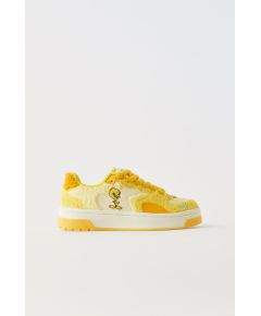 Zara Кроссовки tweety ™ looney tunes, Цвет: Жёлтый, Размер: 30 (18,9 см)