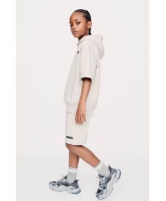 Zara   interlock plush hoodie and bermuda shorts co-ord , Цвет: multicolor, Размер: 6 лет (116 см)