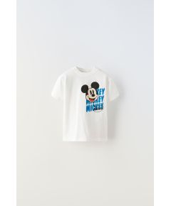 Zara Футболка mickey mouse © disney , Цвет: Белый, Размер: 9-12 месяцев (80 см)