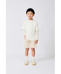 Zara Джинсовые бермуды regular denim , Цвет: Бежевый, Размер: 1½ лет (86 см)