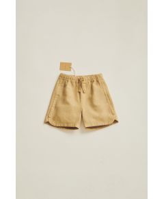 Zara Timelesz – шорты-бермуды из льна и хлопка , Цвет: Зеленый, Размер: 1½ лет (86 см)